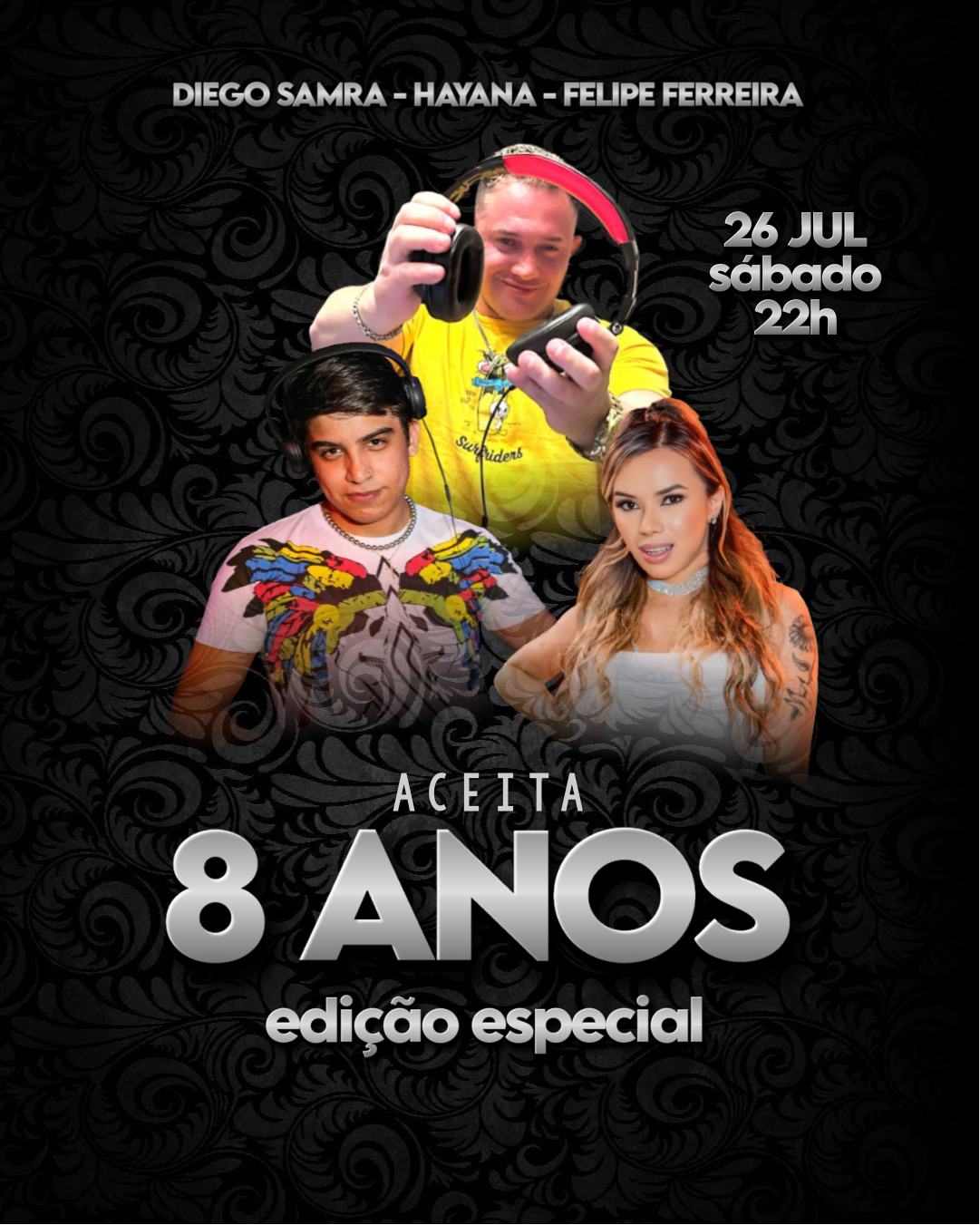 Festa Aceita celebra oito anos